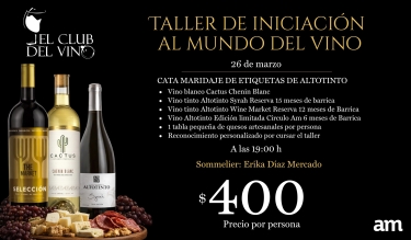 Cata Maridaje Exclusiva - Club del Vino GTO & AM